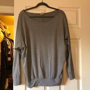 Encircled dressy sweatshirt size m/l, heather grey